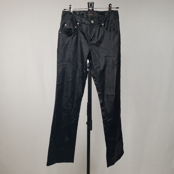 Z. Cavaricci Pants & Jumpsuits Z Cavaricci Shiny Jean Style Pants